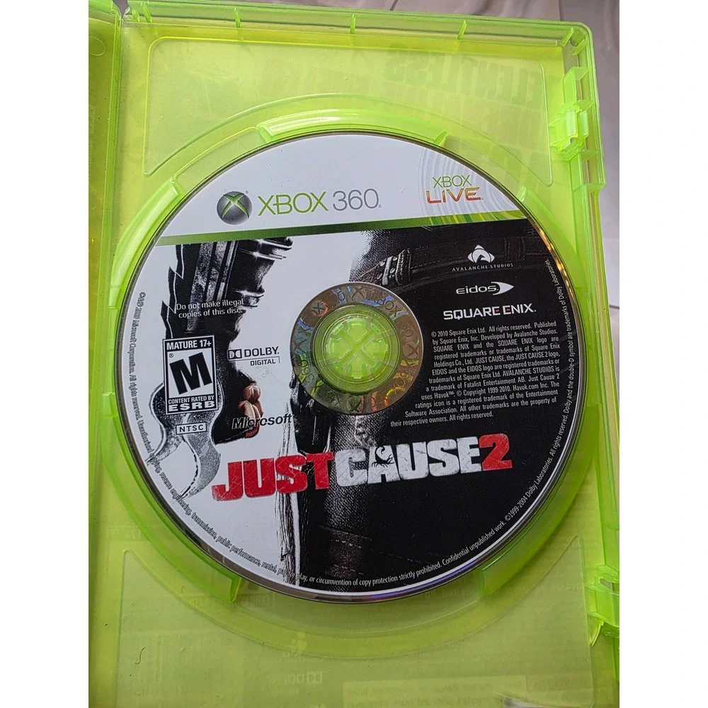 Xbox Game Bundle Far Cry 5 Xbox One Saints Row Third Just Cause 2 Xbox 360 W1